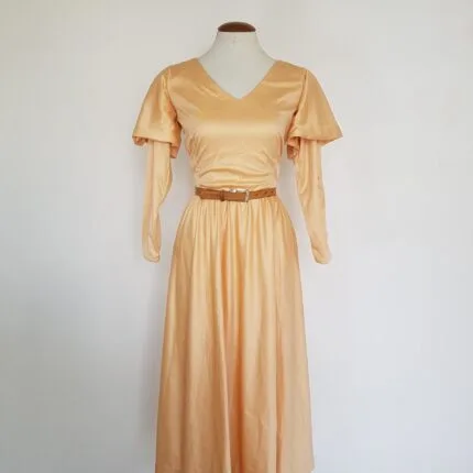 Vestido Vintage década 50 Midi - tam M