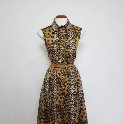 Vestido Animal Print - tam M