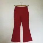 Calça Flare Vermelha - tam M 38