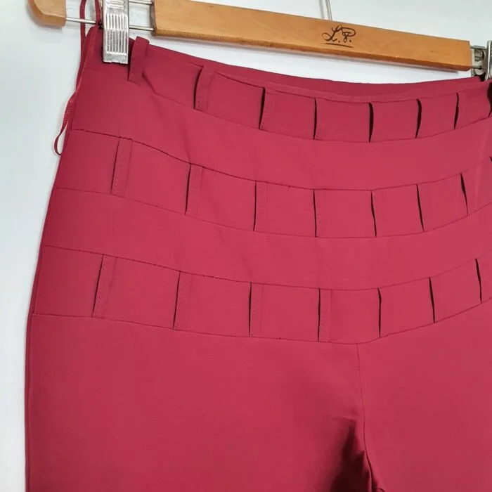 Calça Flare Vermelha - tam M 38 - Imagem 2