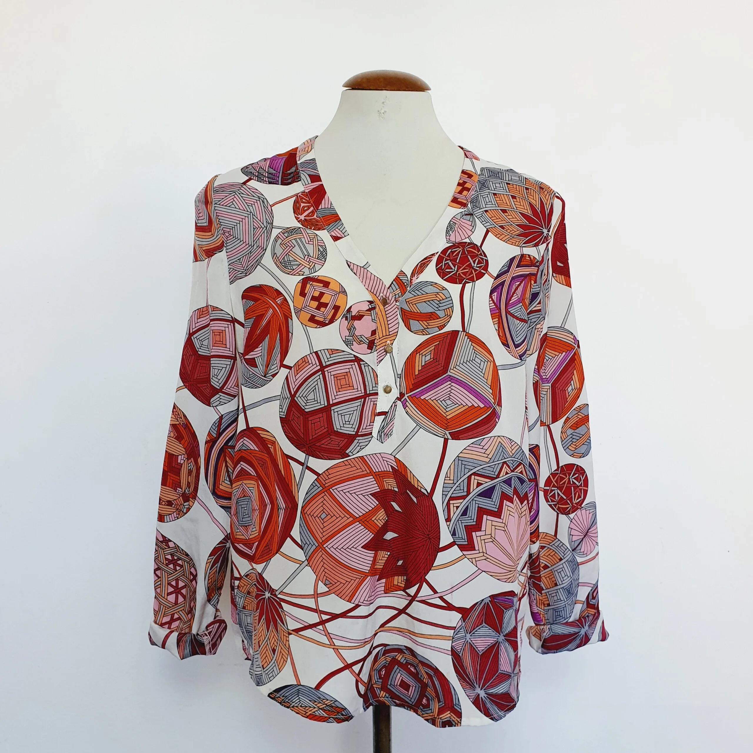 Blusa Manga Comprida - tam G - Imagem 1