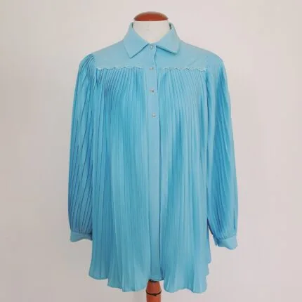 Blusa ou Liseuse Azul - tam P/M