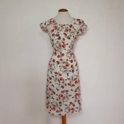 Vestido Midi Floral - tam M