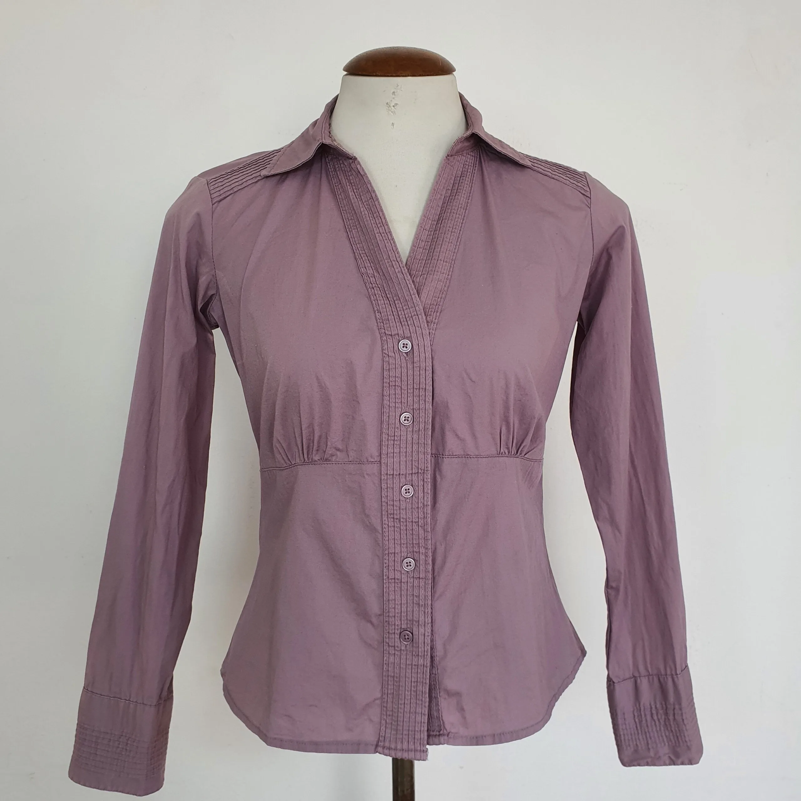 Camisa Social Lilás - tam P