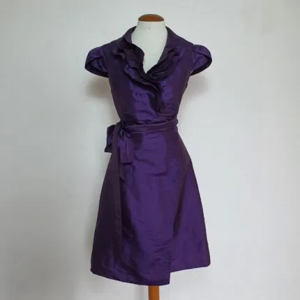 Vestido em Tafetá Envelope - tam M