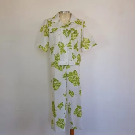 Conjunto Blusa e Calça Anos 80 - tam G