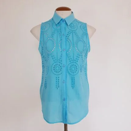 Blusa Lese Azul - tam M