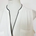 Blusa em Crepe - tam M - Imagem 2