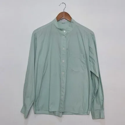 Camisa Verde Gola Alta - tam G