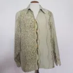 Camisa Vintage Verde - tam G