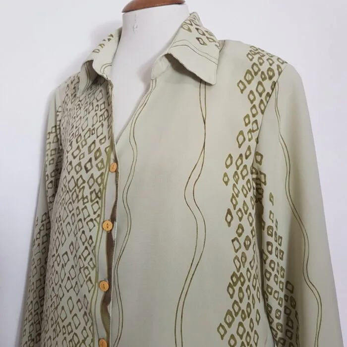 Camisa Vintage Verde - tam G - Imagem 2