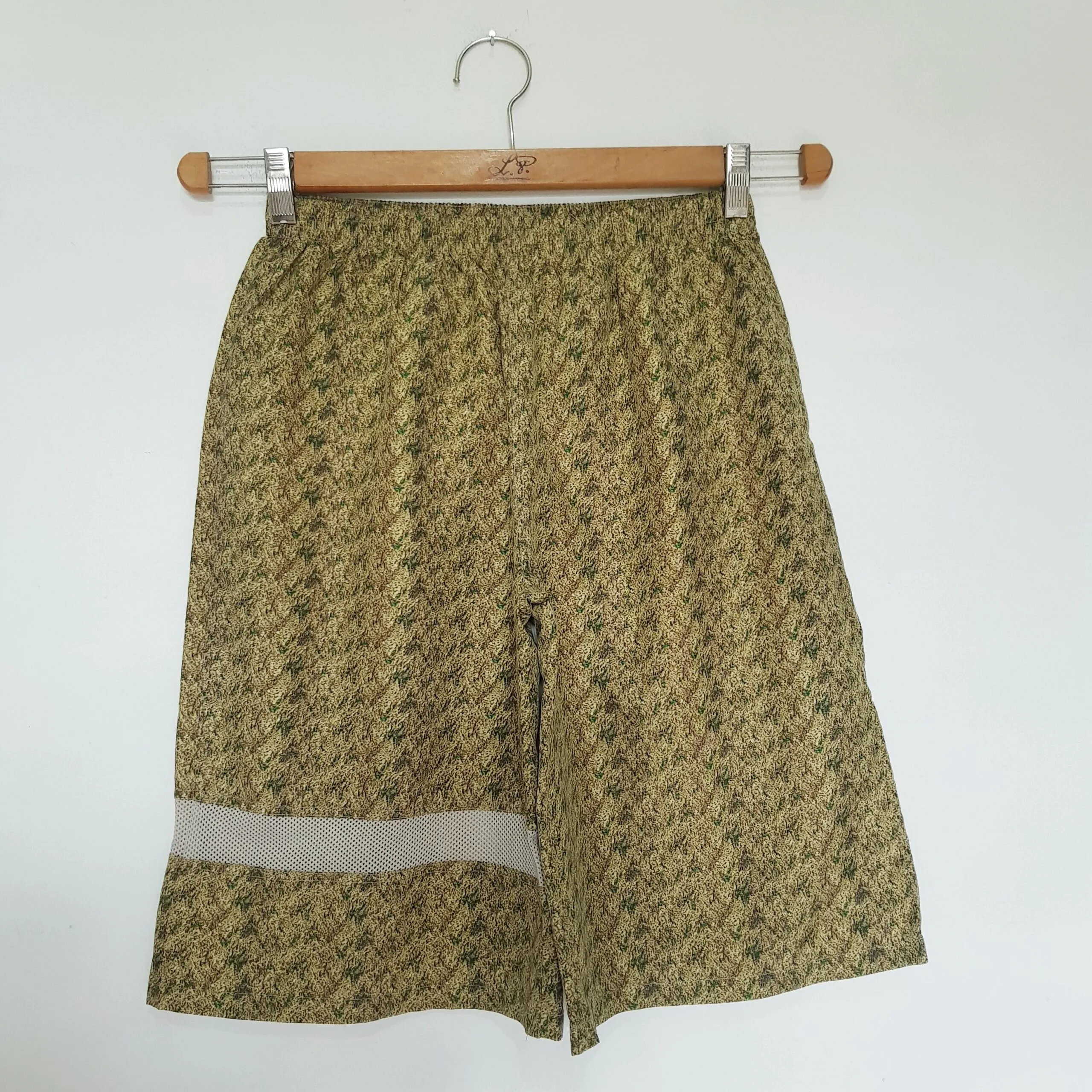 Bermuda Mesclado Verde - tam P - Imagem 1