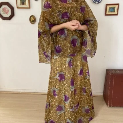 Vestido Anos 70 - tam M