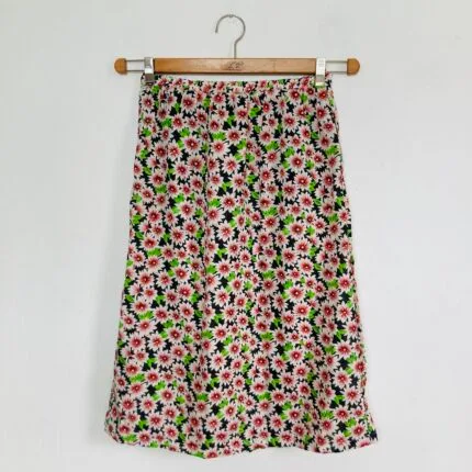 Saia Vintage Floral Midi - tam M