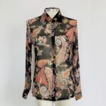 Camisa Preta Lurex - tam M