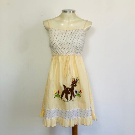 Camisola Vintage Bordada - tam M