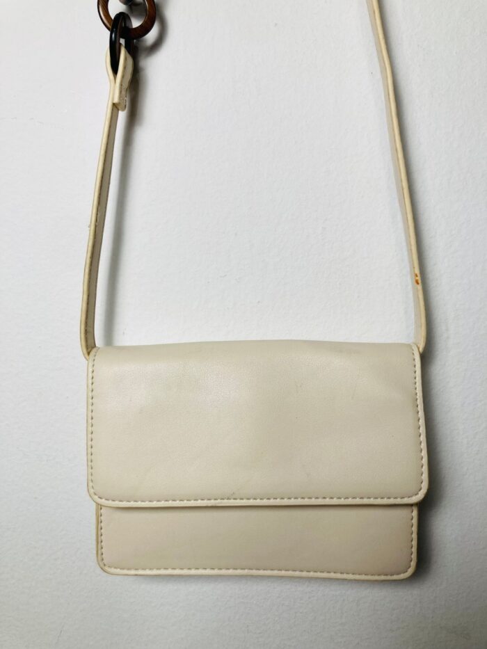 Bolsa Vintage Alça Corrente Madeira - Imagem 4