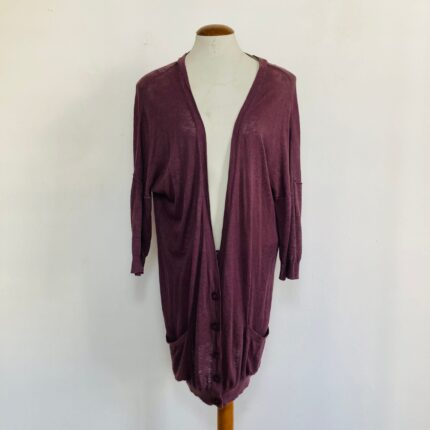Cardigan Vintage Alongado - tam G