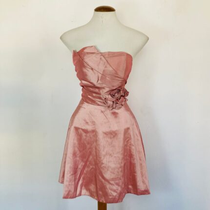 Vestido Festa Rosa - tam M
