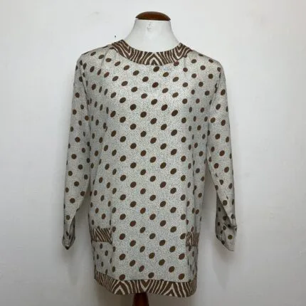 Blusa Poá Manga Longa - tam G