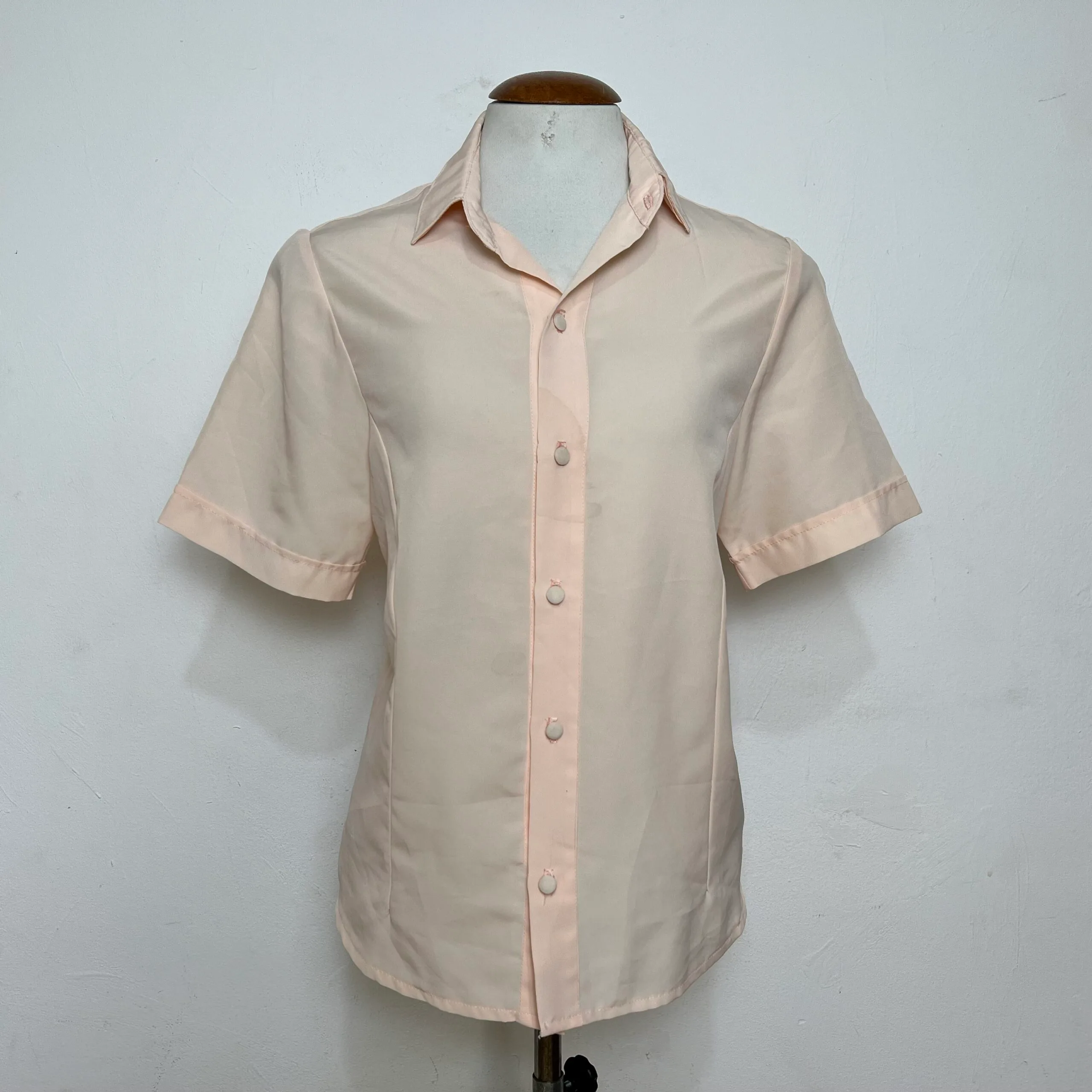 Camisa Vintage Manga Curta - tam M