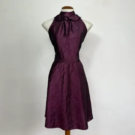 Vestido Tafetá Seda - Tam P