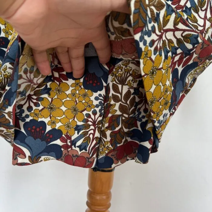 Macaquinho Shorts Saia Floral Zara - tam P - Imagem 4