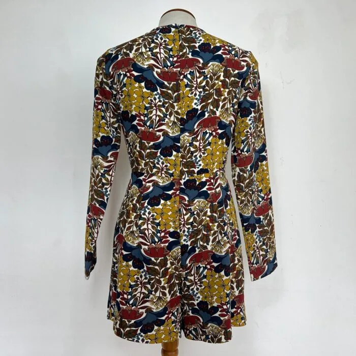 Macaquinho Shorts Saia Floral Zara - tam P - Imagem 5