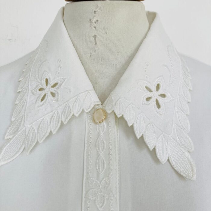 Camisa Vintage bordada Manga Longa - tam G/GG - Imagem 3