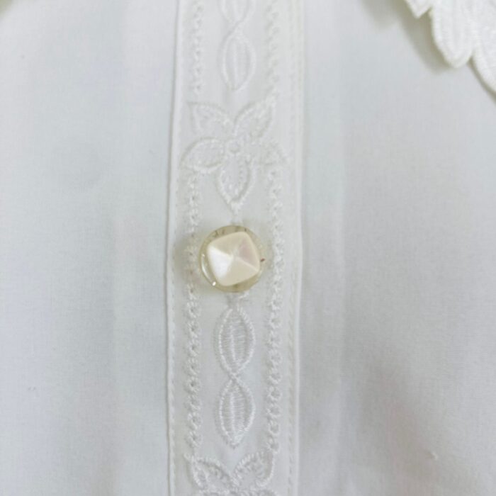 Camisa Vintage bordada Manga Longa - tam G/GG - Imagem 4