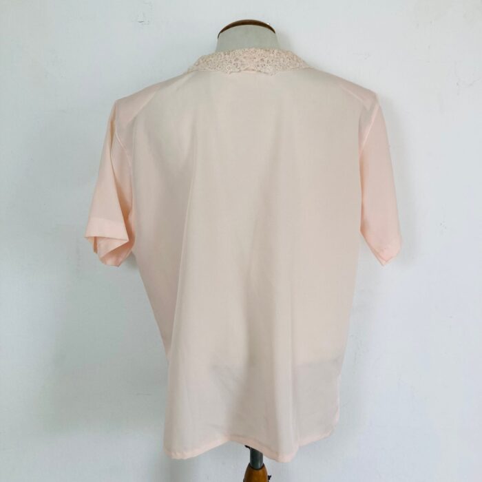 Blusa Vintage Rendas e Pedrinhas - tam G - Imagem 7