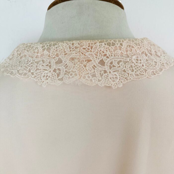Blusa Vintage Rendas e Pedrinhas - tam G - Imagem 8