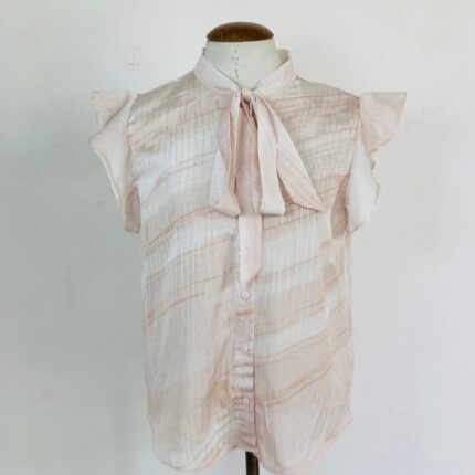 Blusa Rosê com Babados - tam M