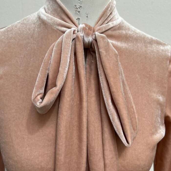 Blusa de veludo Salmão - Tam P - Imagem 3