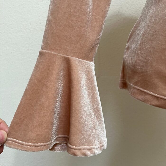 Blusa de veludo Salmão - Tam P - Imagem 4