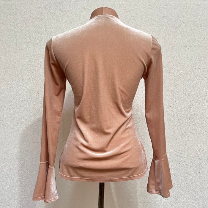 Blusa de veludo Salmão - Tam P - Imagem 5