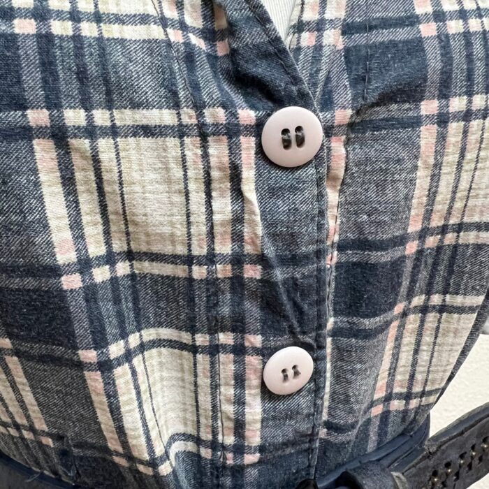 Chemise Xadrez Estilo Vestido - Tam GG - Imagem 3