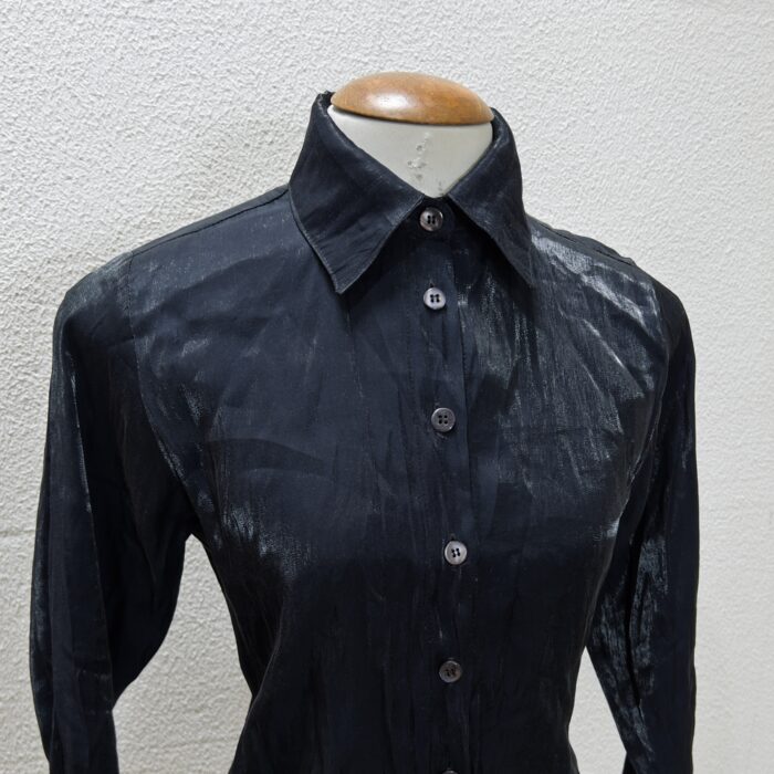 Camisa Vintage Preta - Tam P - Imagem 2