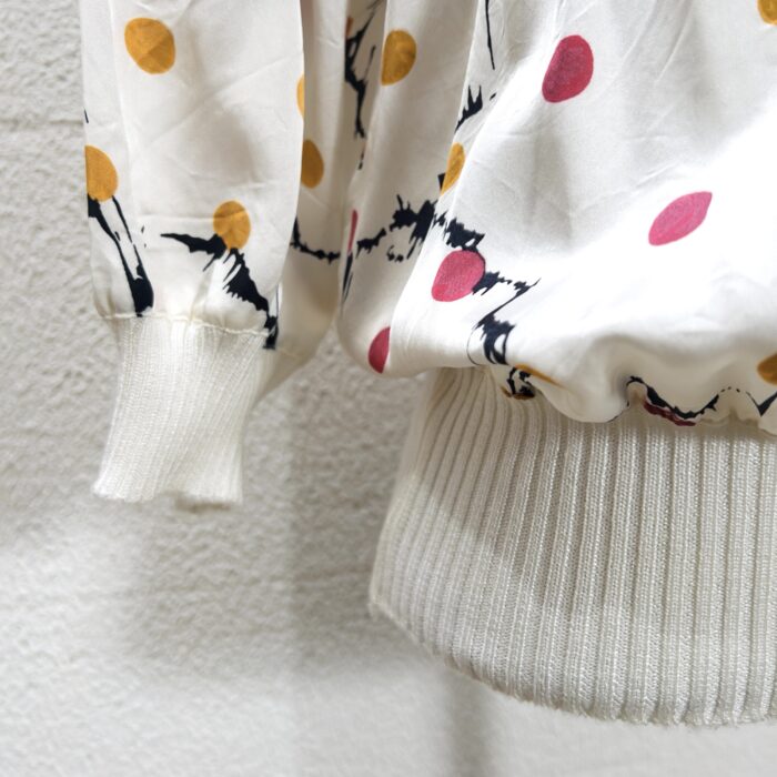 Blusa Branca Floral - Tam G - Imagem 3