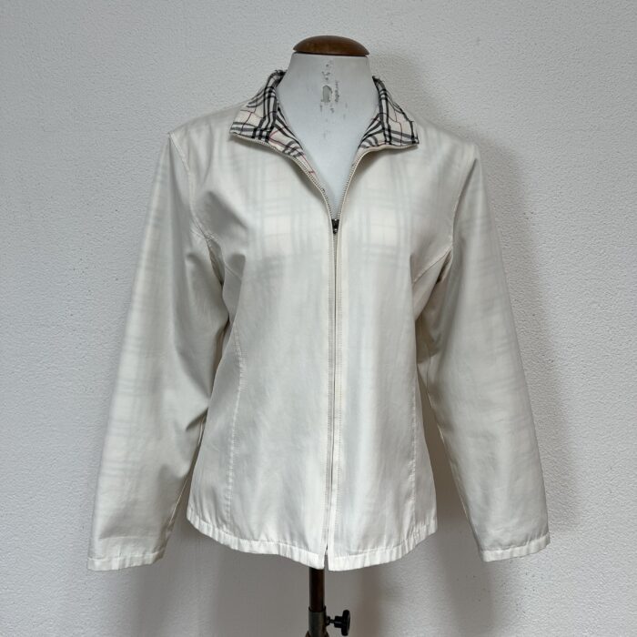Jaqueta Creme Burberry - Tam M - Imagem 5