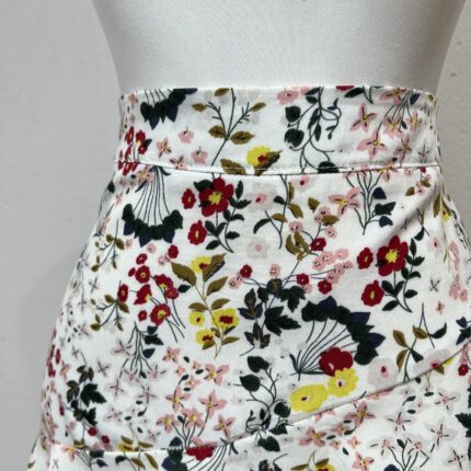 Saia Floral Evasê – Tam P