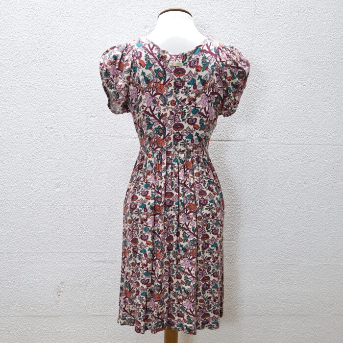 Vestido Floral com Rendas - Tam M - Imagem 6