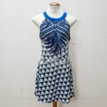 Vestido Azul sem Mangas - Tam M