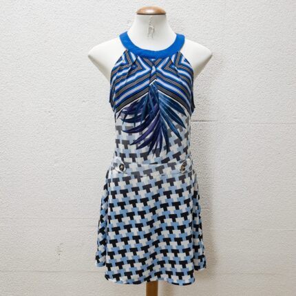 Vestido Azul sem Mangas – Tam M