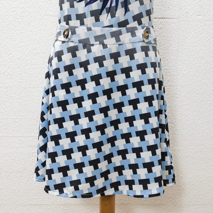 Vestido Azul sem Mangas - Tam M - Imagem 4