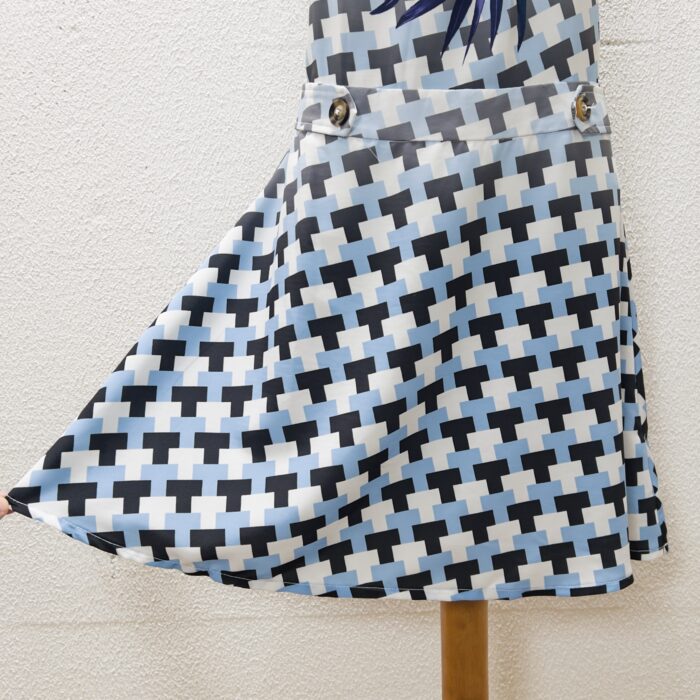 Vestido Azul sem Mangas - Tam M - Imagem 5