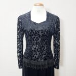 Vestido Longo Preto - Tam P - Imagem 2