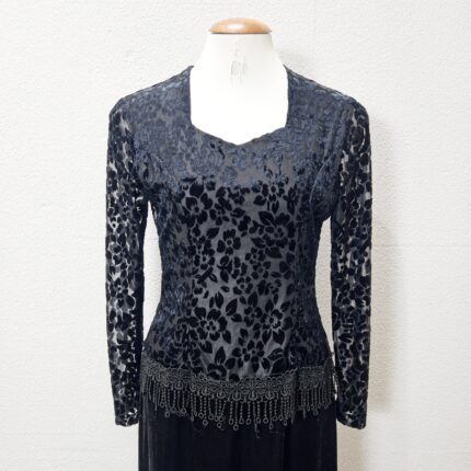 Vestido Longo Preto – Tam P