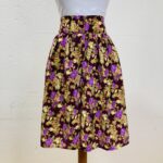 Short Saia Comprida Floral - tam M