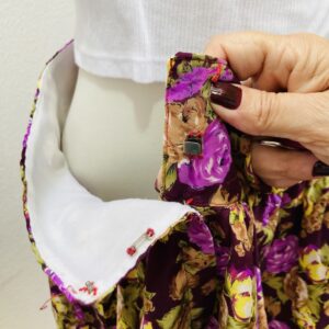 Short Saia Comprida Floral - tam M - Imagem 5